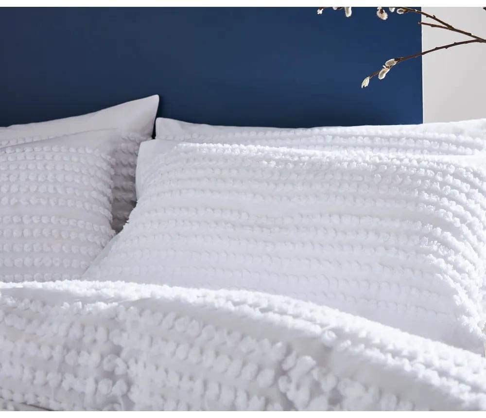 Бяло памучно спално бельо , 200 x 200 cm Malmo - Bianca