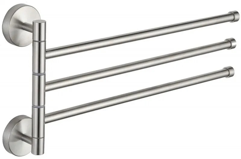 Mexen троен въртящ се държач за кърпа, хром - 7039243-00