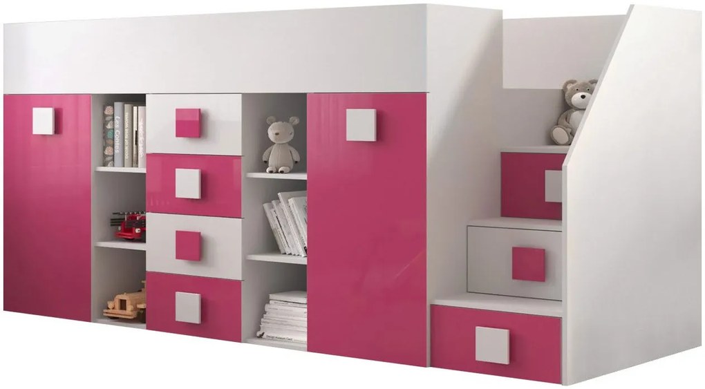 Многофункционално легло Toledo III-Roz-Right