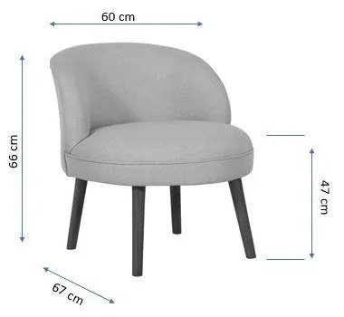 Жълт стол Nice – Artie