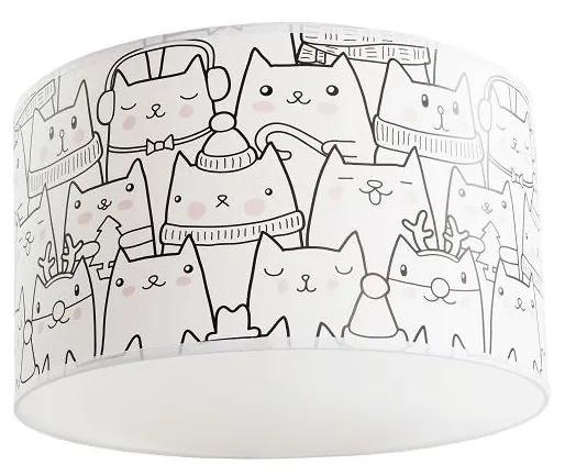 Таванна лампа CATS 1xE27/60W/230V