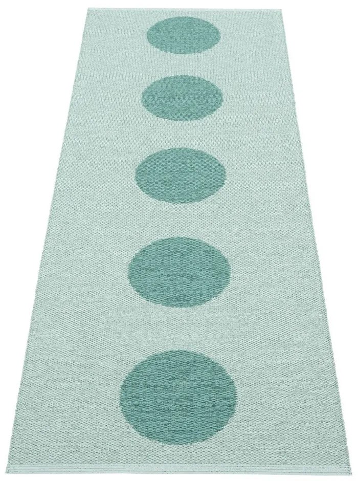 Тюркоазена пътека за открито и закрито 70x200 cm Vera Pop Jade – Pappelina