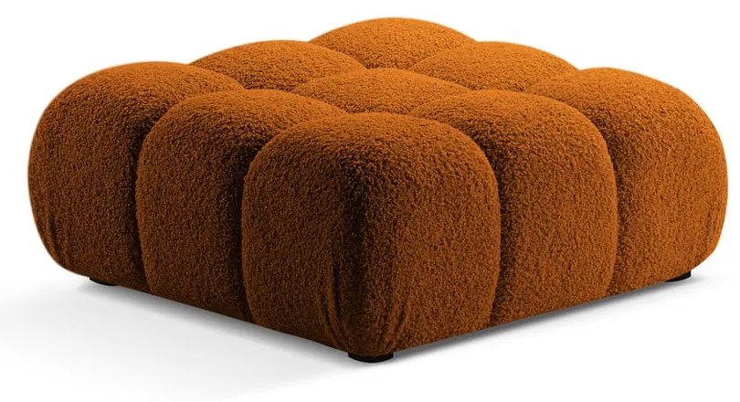 Оранжева модулна табуретка от букле Bellis – Micadoni Home