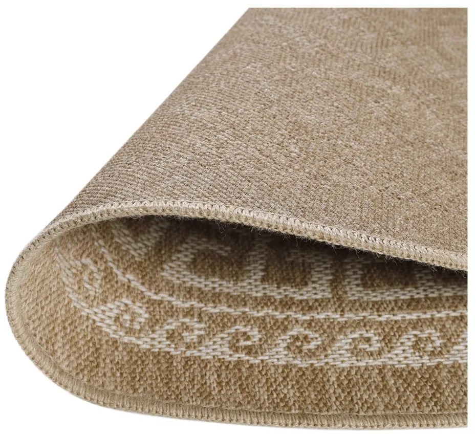 Бежов кръгъл външен килим ø 160 cm Comilla – Ayyildiz Carpets