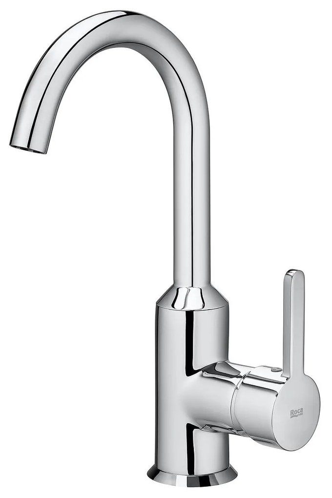 Стоящ смесител за кухня, Roca, A5A8A8AC0K, висок, с въртящ се чучур
