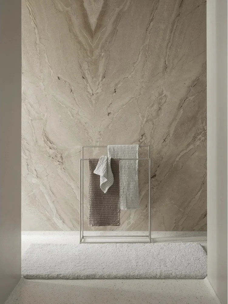 Кремав килим за баня 70x140 cm Tuufa – Blomus