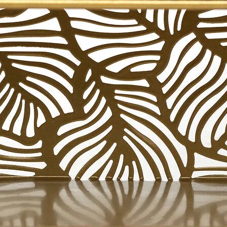 Рафт за стена atmosphera Mirna, MDF, 39 cm - Златист