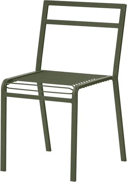 Зелен градински стол метален Oto – noo.ma