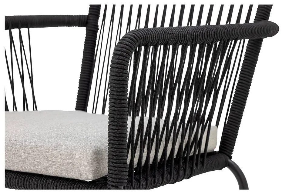 Черни трапезни столове в комплект от 2 броя Santino – Bloomingville