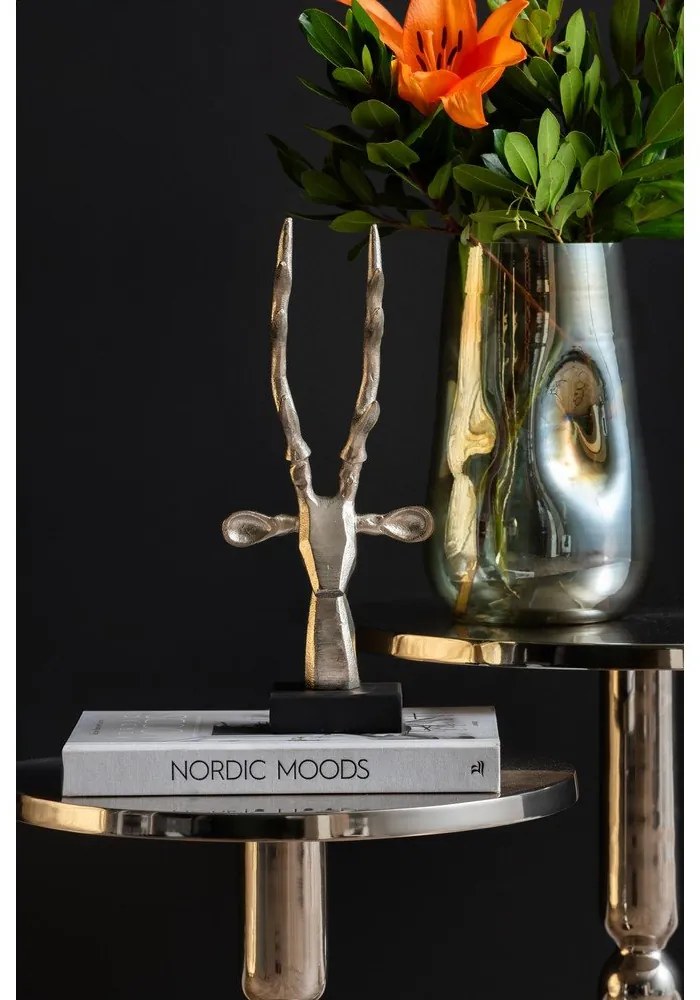 Метална статуя (височина 34 cm) Reindeer Head – PT LIVING