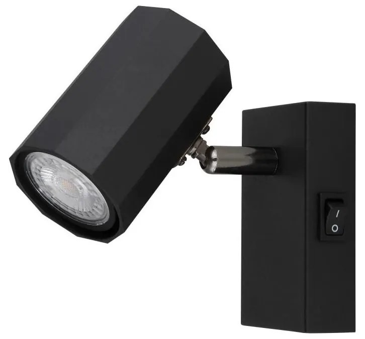 Globo 57918-1B - Спот аплик JAMES 1xGU10/25W/230V черен