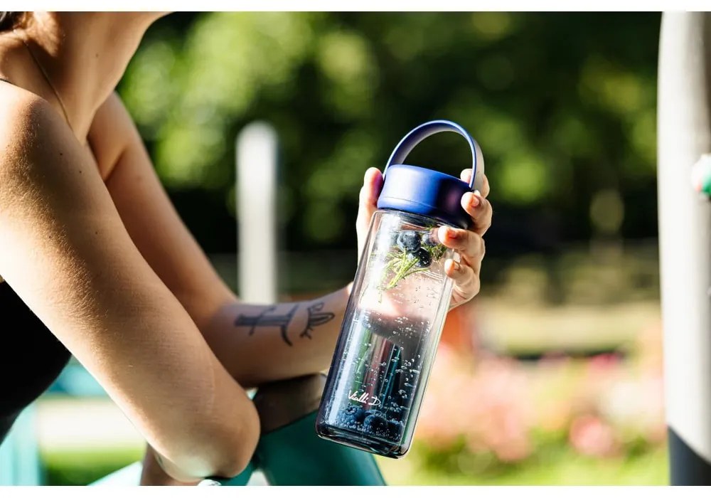 Стъклена бутилка мента 350 ml Fuori – Vialli Design