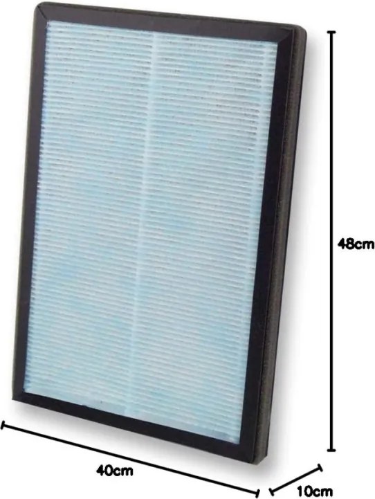 Пречиствател за въздух Esperanza EHP003, 43W, 50 м2, 190 м³/ч, 3 режима, 3 скорости, LCD, HEPA, Touch, Дистанционно, Бял