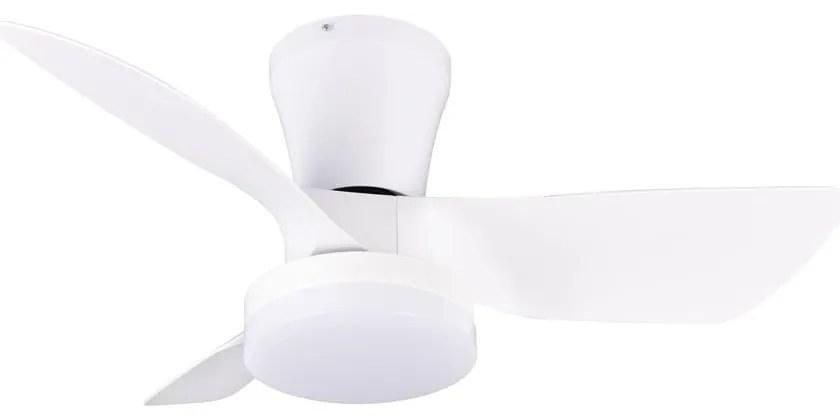 Бяло LED осветително тяло за таван Randers – Trio