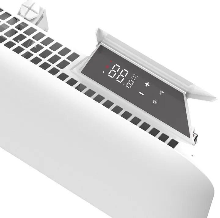 Панелен конвектор Mill Invisible WiFi PA1200WIFI3, 1200W, 18 м2, 10 температурни настройки, Wi-Fi, Bluetooth, IPX4, Бял