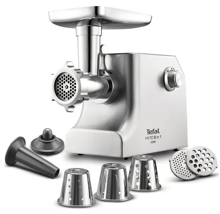 Tefal - Месомелачка 8в1 2200W/230V сребрист