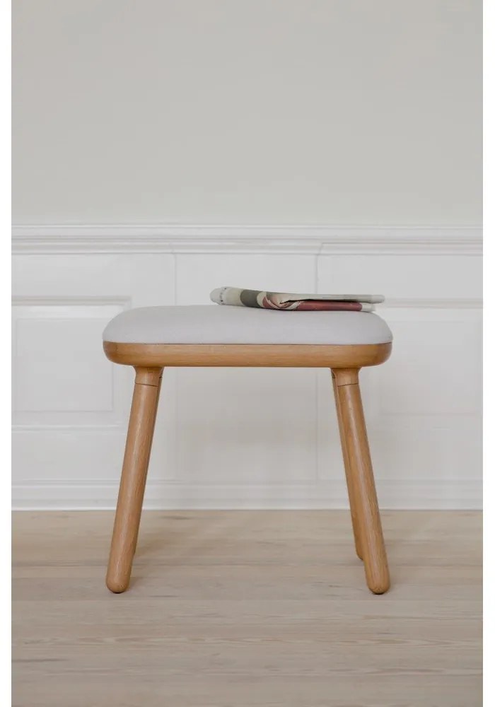 Стол в бял и естествен цвят Paff Tall – UMAGE