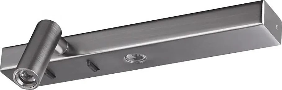 Ideal Lux - LED стенен аплик BONNE LED/6,5W/230V CRI 90 матов хром