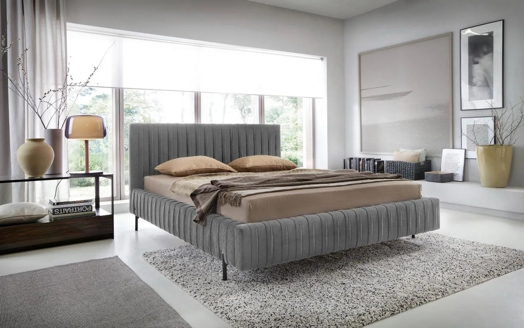 Тапицирано легло Prallo-Gkri-140 x 200