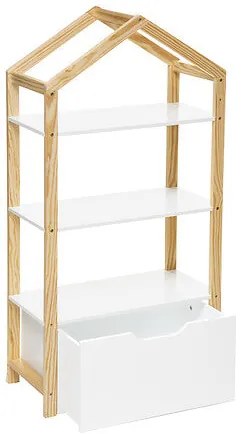 Детски шкаф за съхранение atmosphera Kima House, MDF
