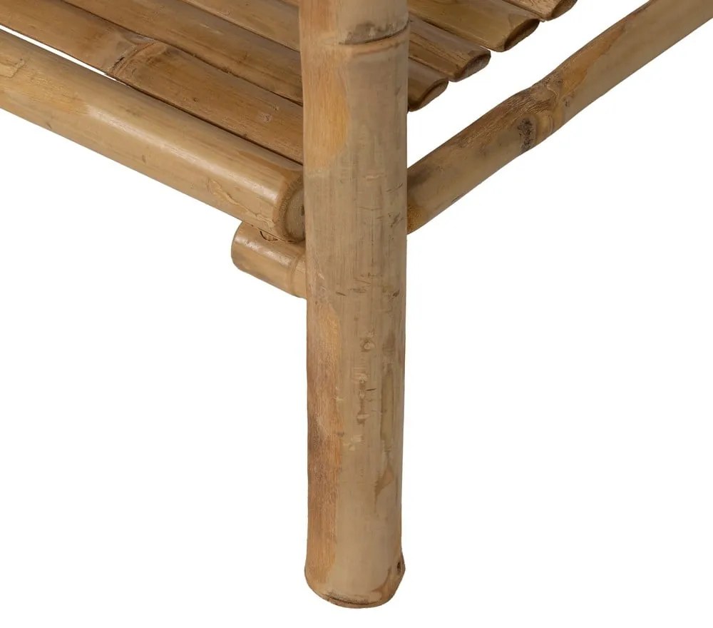 Бамбуков стелаж в естествен цвят 61x104x34 cm Manali – Ixia