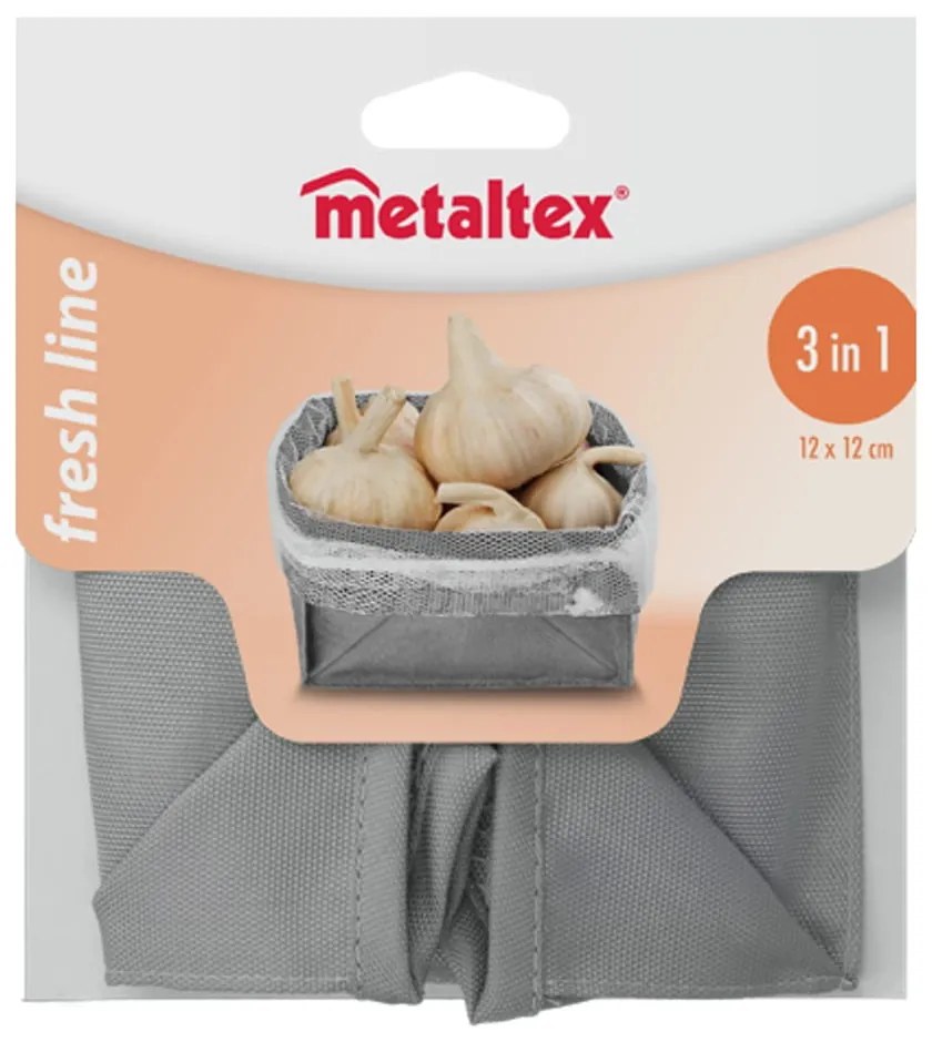 Сгъваема кутия за храна , 12 x 12 cm - Metaltex