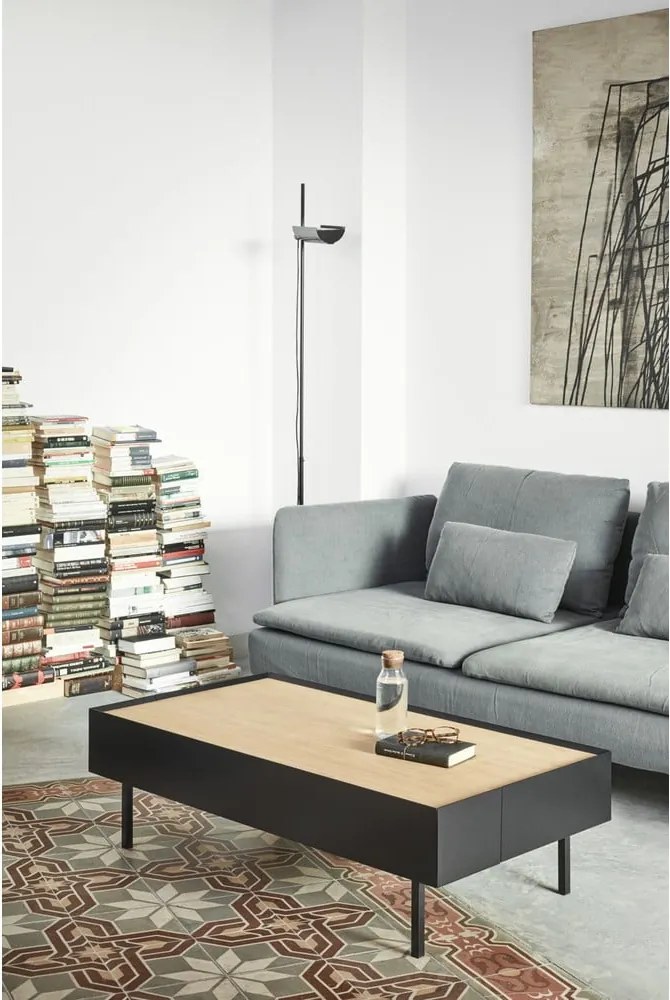 Черна масичка за кафе Arista - Teulat