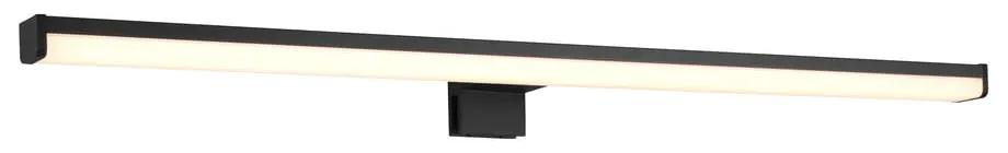 Матово черно LED осветление за стена (дължина 60 см) Lino - Trio