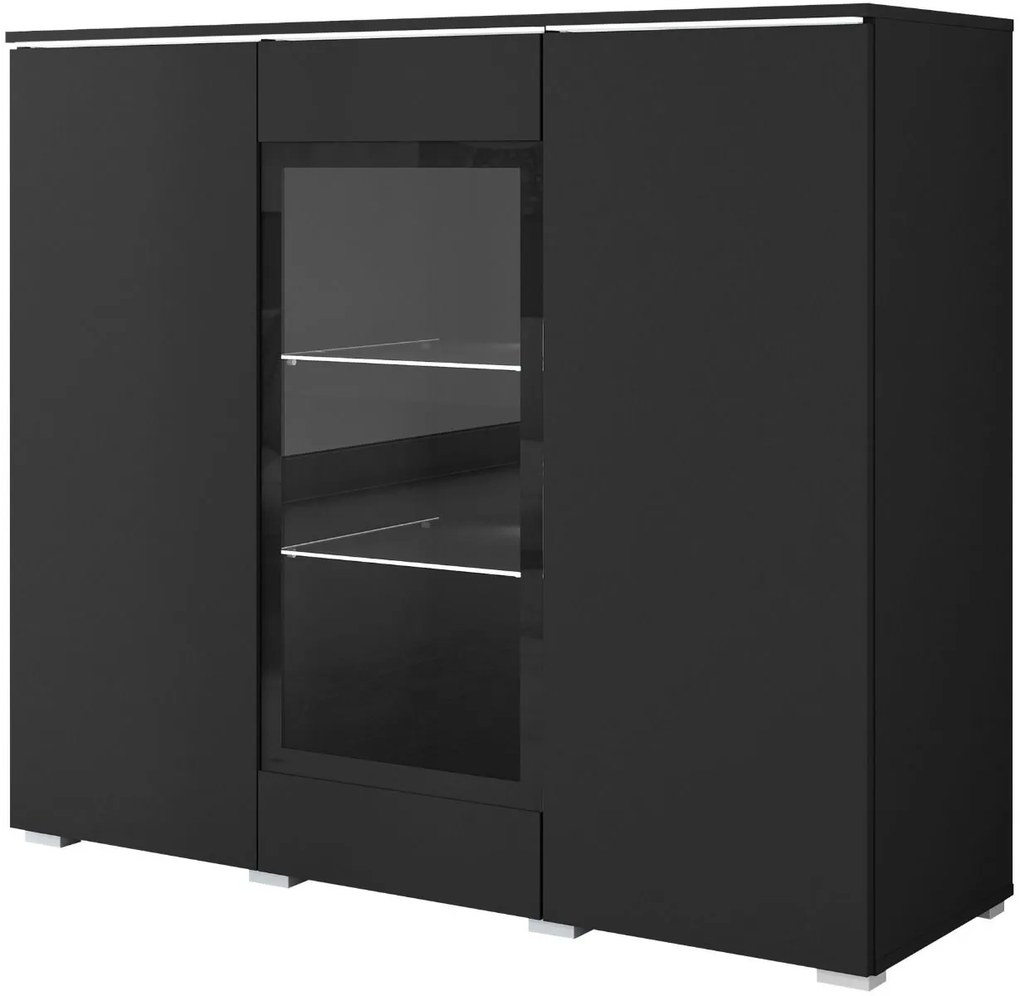 Витрина Vera mini-Черен