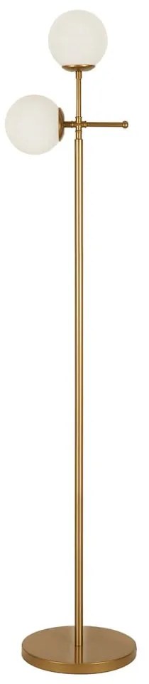 Подова лампа в златист цвят , височина 174 cm Kruva - Squid Lighting
