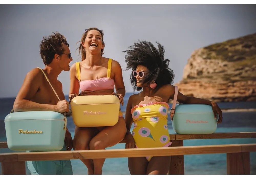 Светлозелена хладилна чанта 12 l Pop – Polarbox