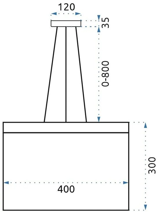 Плафон LED APP890-CP CHAIN