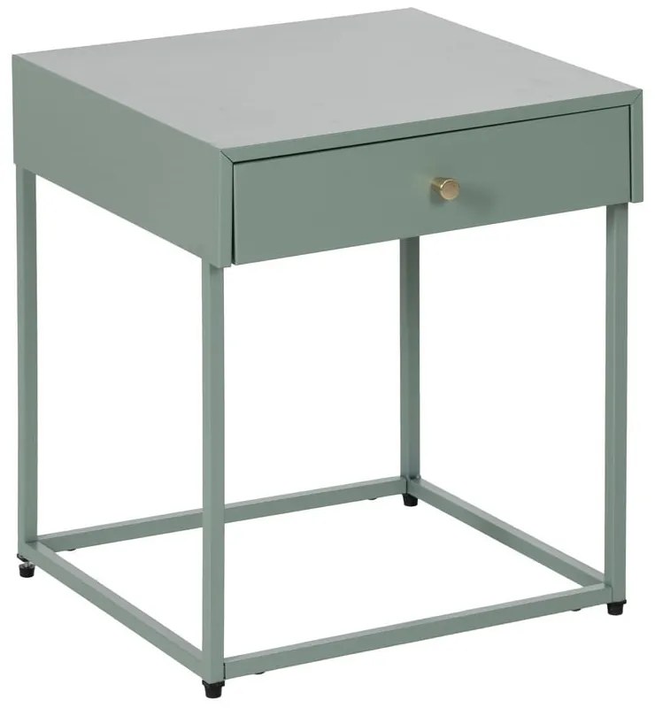 Зелено нощно шкафче Nara – Ixia