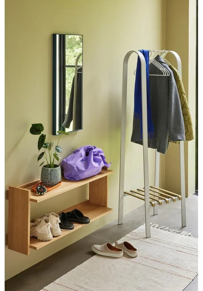 Бежова памучена пътека 80x200 cm Alba – Hübsch