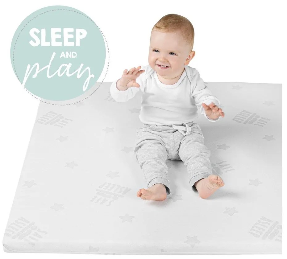 С пяна детски матрак със сменяем калъф 95x70 cm Safe Asleep® – Roba