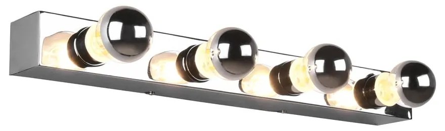 Стенна лампа в лъскаво-сребрист цвят Theatro - Trio