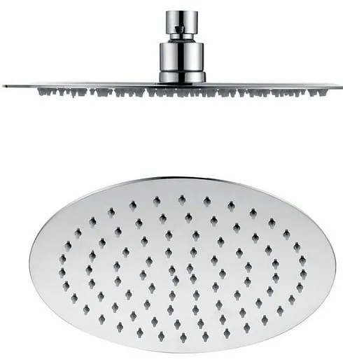 Душ глава от неръждаема стомана в лъскаво сребристо ø 25 cm Slim – Sapho