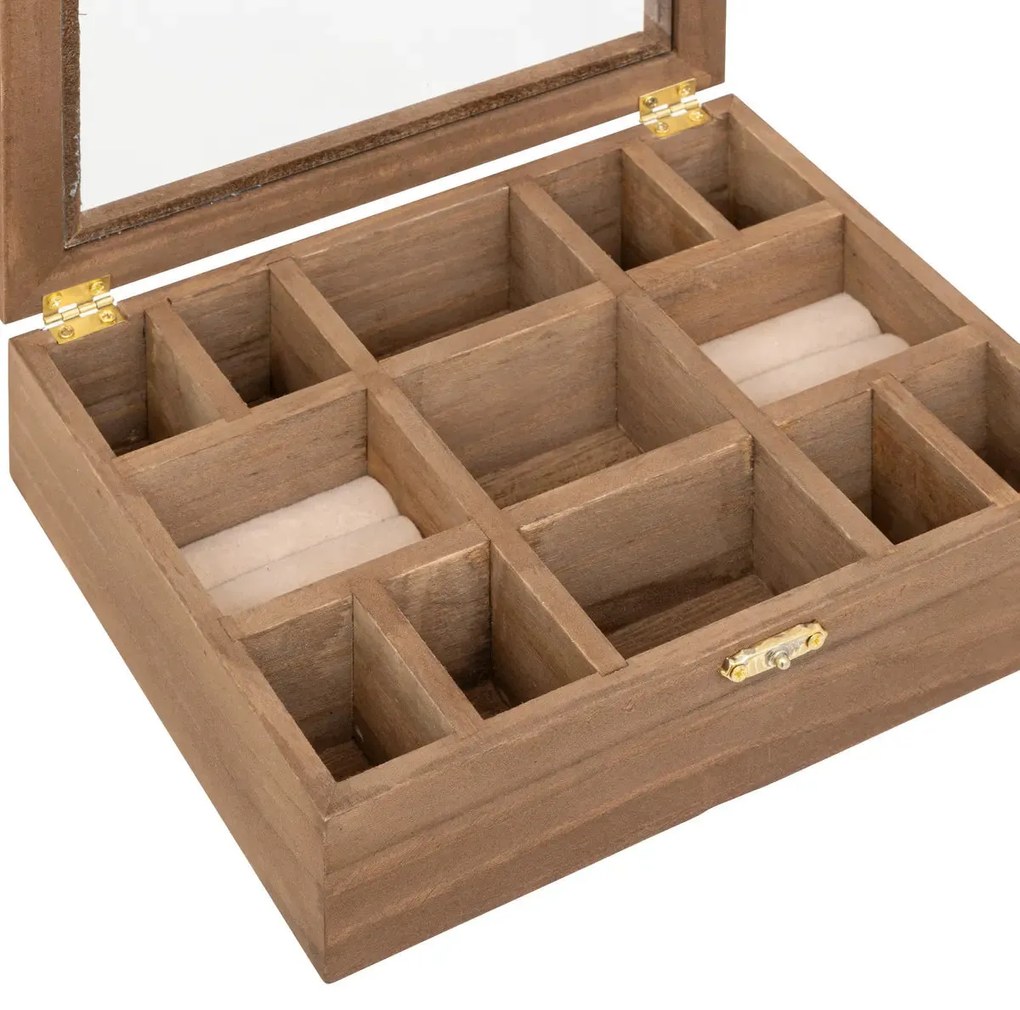 Кутия за съхранениена бижута atmosphera The Floral Collection, MDF
