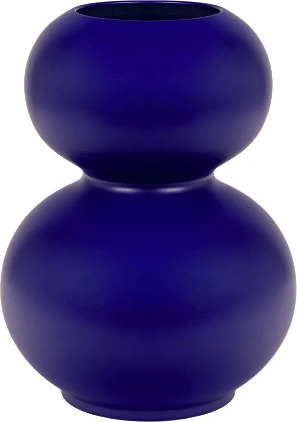 Тъмносиня керамична ваза (височина 36 cm) Tuga – noo.ma