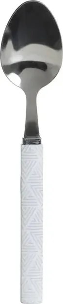 Комплект прибори Secret de Gourmet Géo, Бял, Със стойка, 24 части