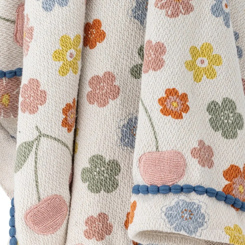 Бебешко одеяло от рециклиран памук 130x160 cm Cherry – Bloomingville Mini