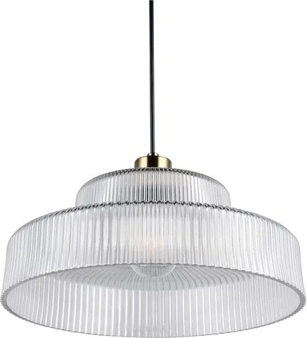 Висящо осветително тяло със стъклен абажур ø 35 cm Abella – Reality