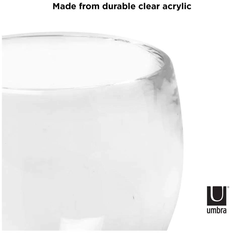 Пластмасова чаша за четки за зъби Droplet - Umbra