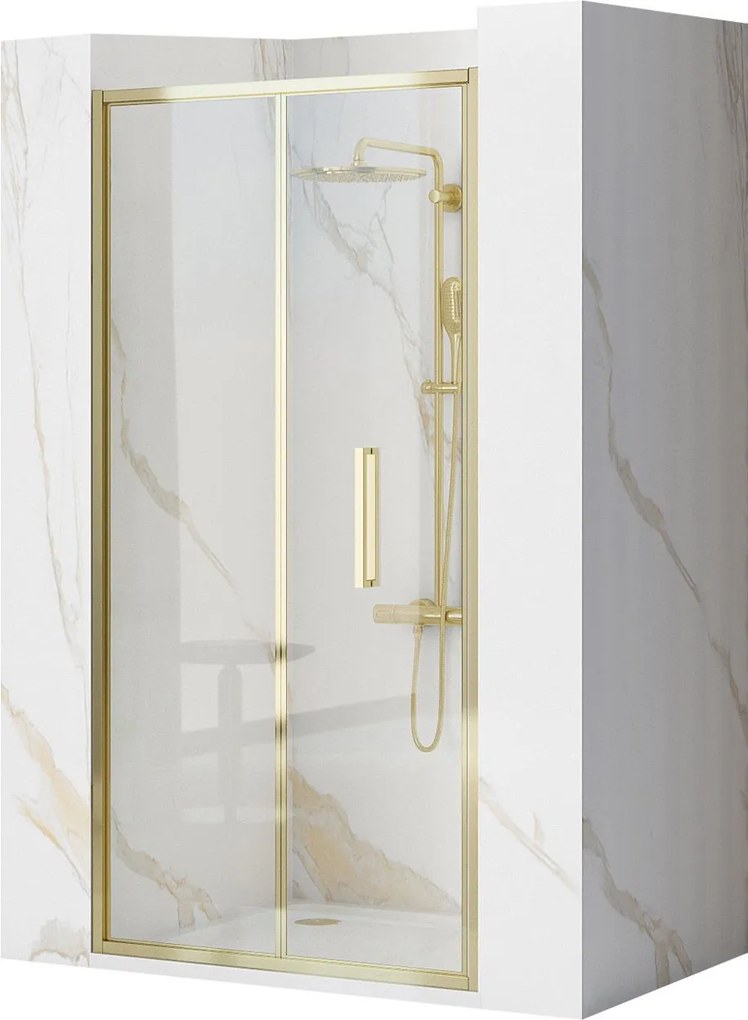 Врати за душ кабини REA Rapid Fold 80 Gold