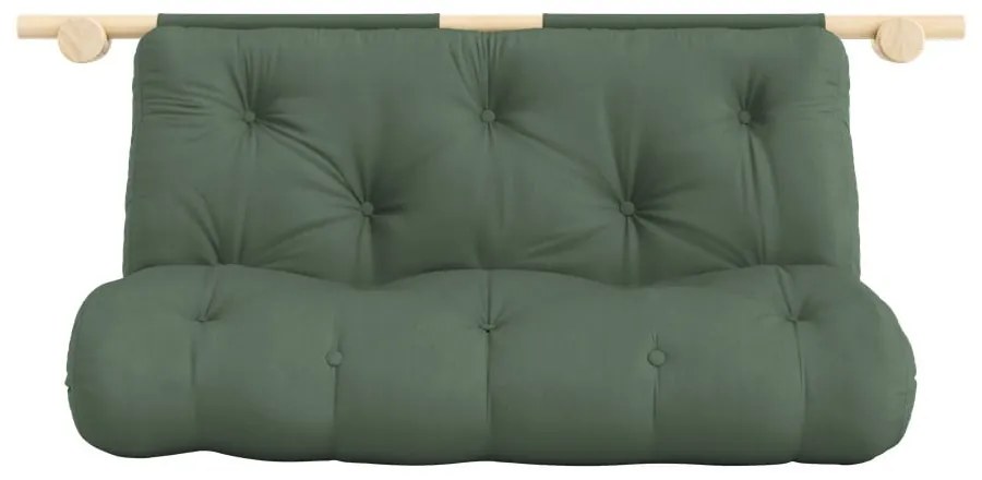 Зелен разтегателен диван 135 cm Hooked – Karup Design