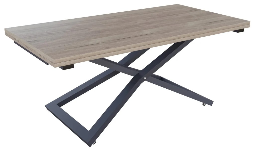 Разтегателна маса с повдигащ механизъм ВЕНЕЦИЯ  - дъб Mалта фразе