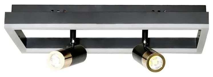 LED Димируем плафон LED/50W/230V 3000-6500K черен + дистанционно управление