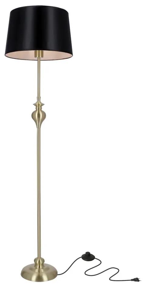 Подова лампа в черно и златисто (височина 135 cm) Prima Gold - Candellux Lighting