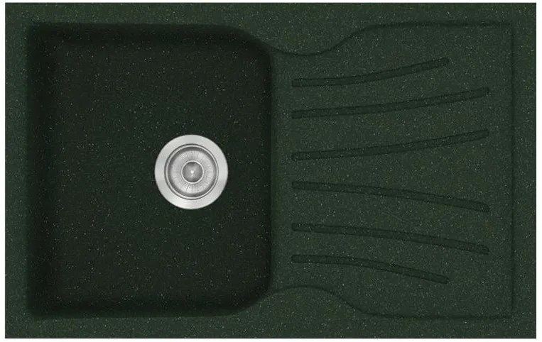 Мивка Sanitec 327-Granite Green