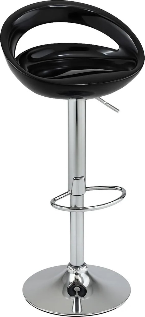 Бар стол Kolby-Черен (2) парчета